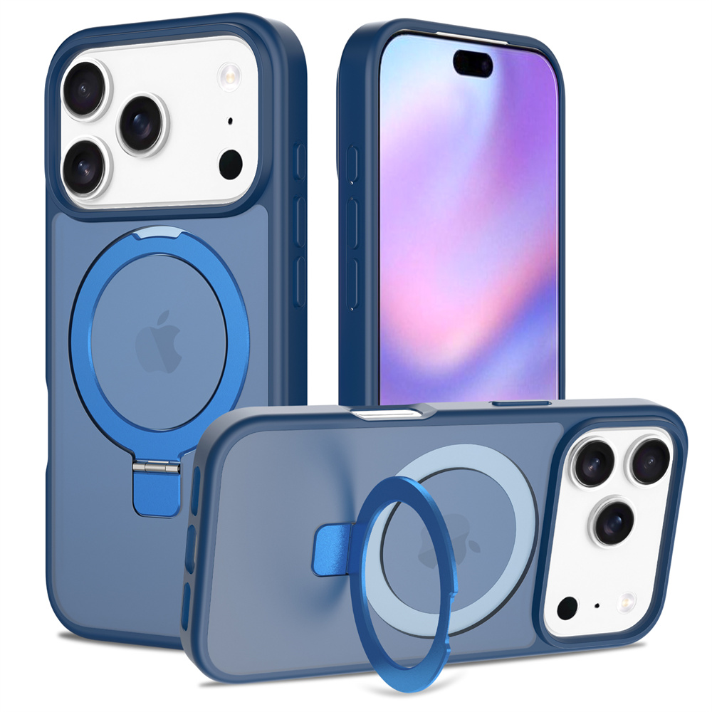 Matte Frosted Case - حافظة هاتف مغناطيسية فاخرة لهاتف Magsafe
