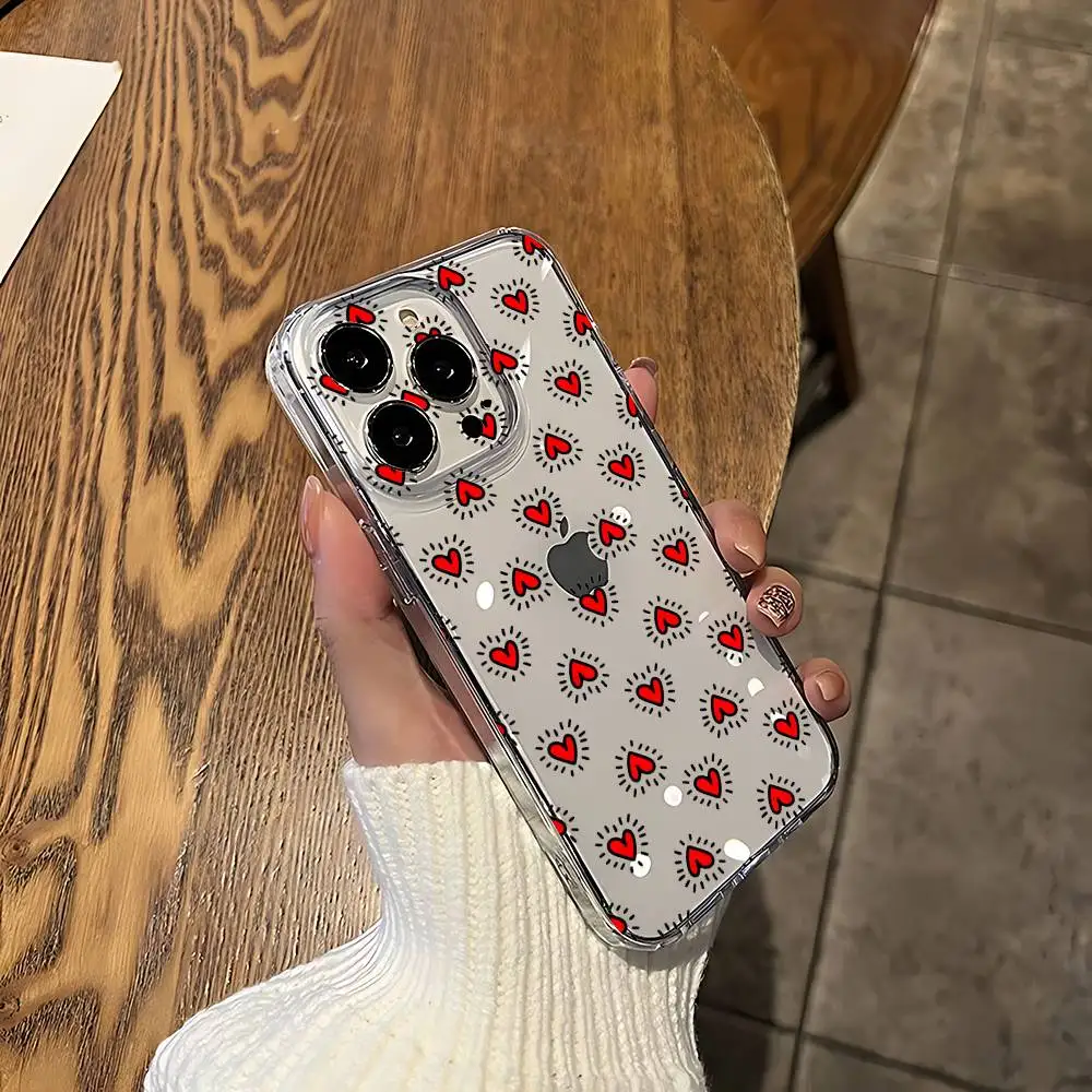 غطاء هاتف شفاف ناعم بتصميم الر - مراجعة Phone Cases At Shein وسعره