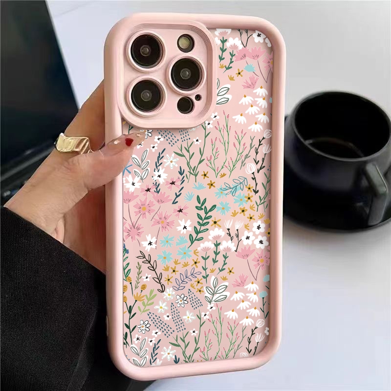 جراب هاتف وردي بنمط زهور الخيز - مراجعة Phone Cases Iphone 11 وسعره