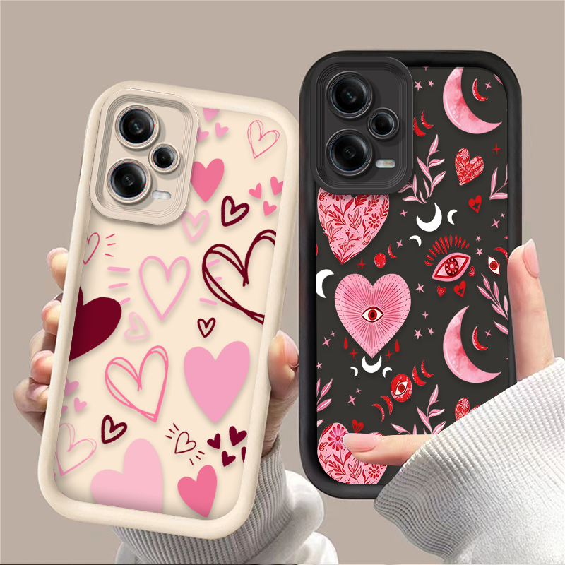 غطاء هاتف وردي على شكل قلب لهو - مراجعة Phone Cases Silicone وسعره