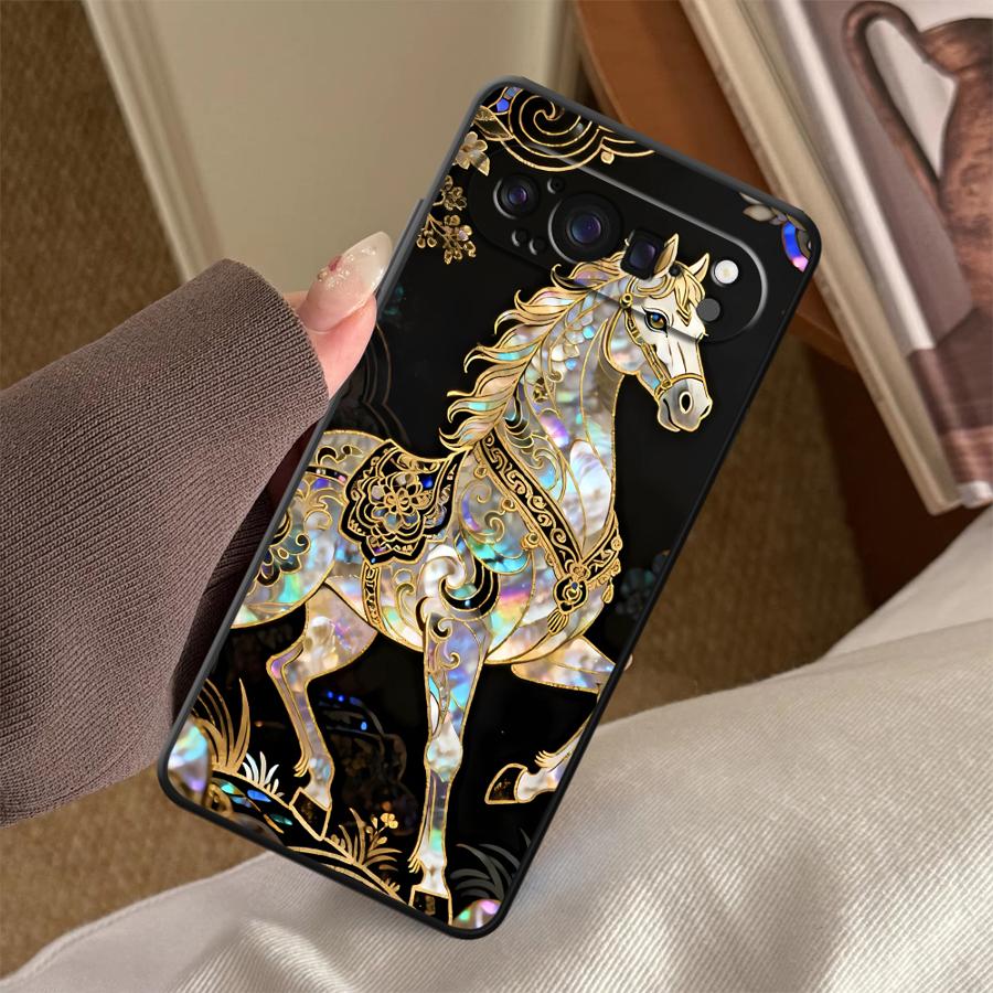 غطاء هاتف Lucky Horse Funda له - مراجعة Phone Cases Google Pixel 10 وسعره