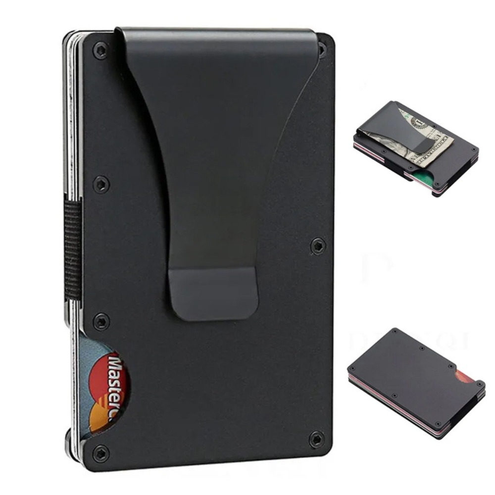 حافظة بطاقات من سبائك الألومني - مراجعة Card Holder Slim Case وسعره