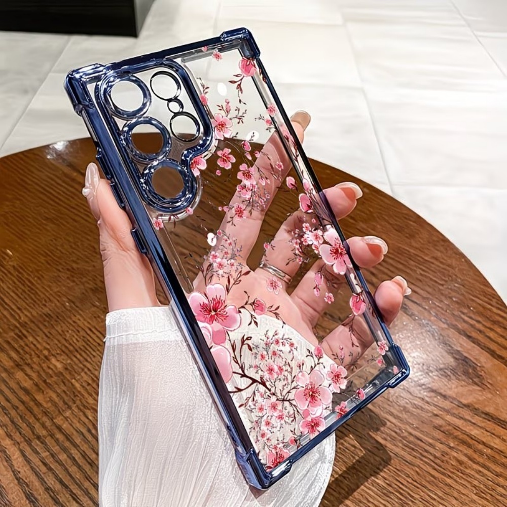 غطاء هاتف مطلي بزهر الكرز مضاد - مراجعة Samsung Galaxy S25 وسعره